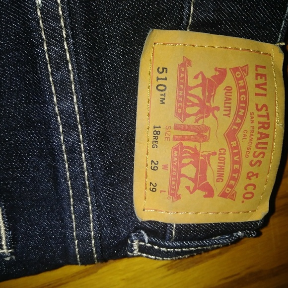 Men's Levi 510 Skinny jeans size 18 regular - Picture 5 of 7